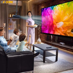 5Core Projector Mount Ceiling Wall Universal Holder Adjustable Low Profile Capacity 40lb