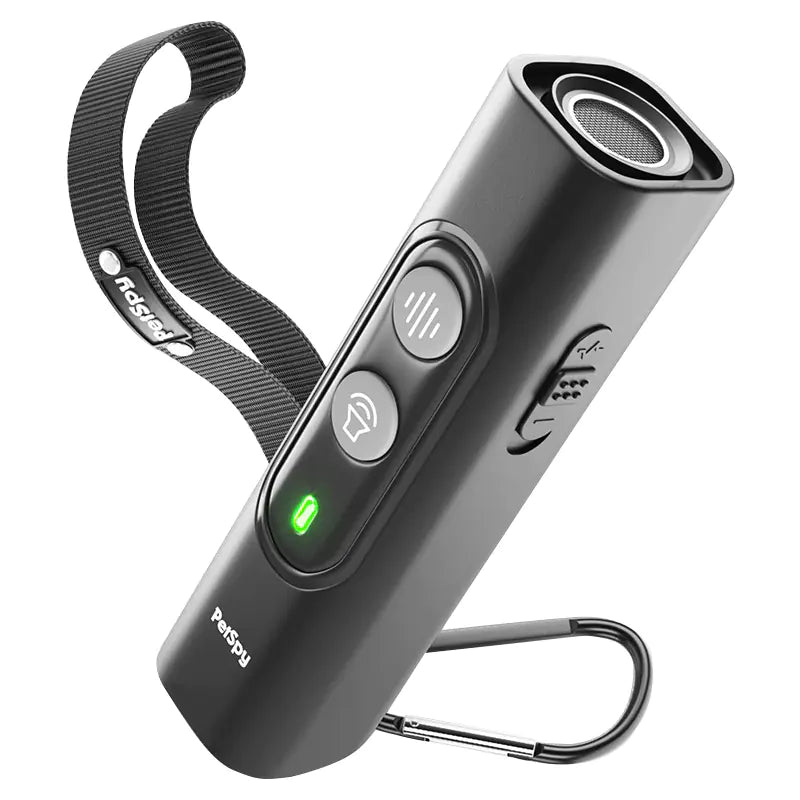 Ultrasonic Dog Repeller with Flashlight Feature