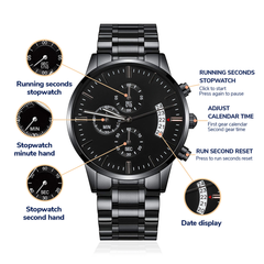 Timeless Moments Personalized Watch – Engrave Your Story