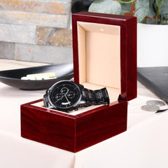 Timeless Moments Personalized Watch – Engrave Your Story