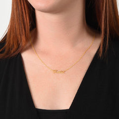 Customizable - Classic Style Name Necklace