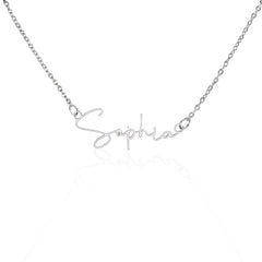 Customizable - Signature Style Name Necklace