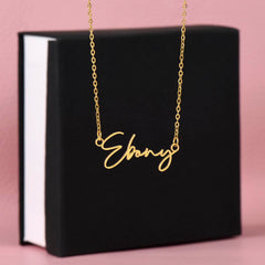 Customizable - Signature Style Name Necklace