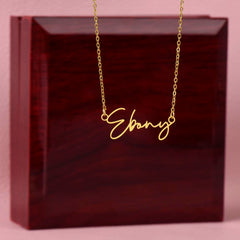 Customizable - Signature Style Name Necklace