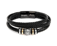 Your Love is not Just a Feeling - Means Leather Bracelet