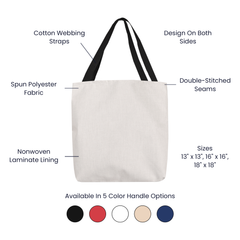 Embrace & Bloom Classic Tote Bag: A Heartfelt Keepsake of Love and Inspiration