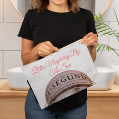 "Little Mayberry By The Sea"  Water Tower - Zippered Pouch Large