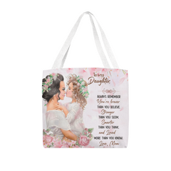 Embrace & Bloom Classic Tote Bag: A Heartfelt Keepsake of Love and Inspiration