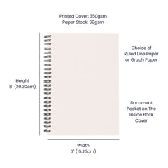 Embrace & Inspire Spiral Notebook: A Sweet Keepsake for Cherished Moments