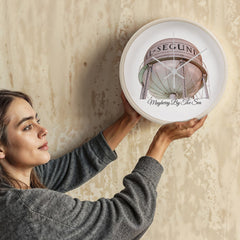 "Mayberry By The Sea" Water Tower - Wall Clock