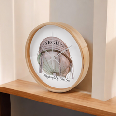 "Mayberry By The Sea" Water Tower - Wall Clock