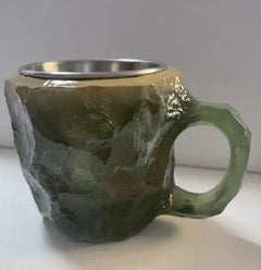 Resin Mineral Crystal Coffee Mug